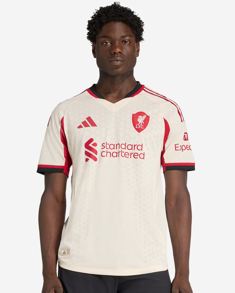 LFC adidas Mens 25/26 Authentic Away Jersey - Image 1