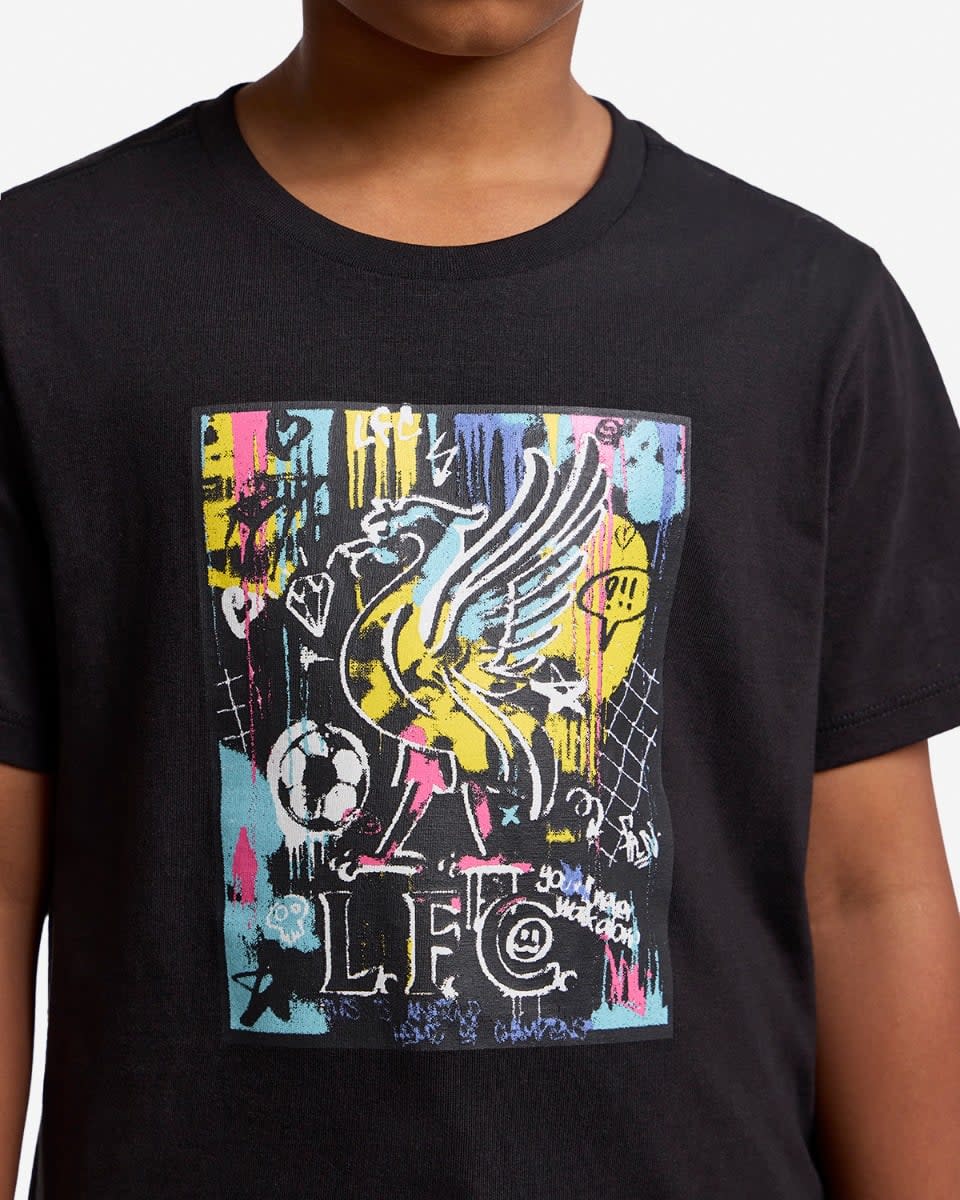 LFC Infants Graffiti Tee Svart - Image 2