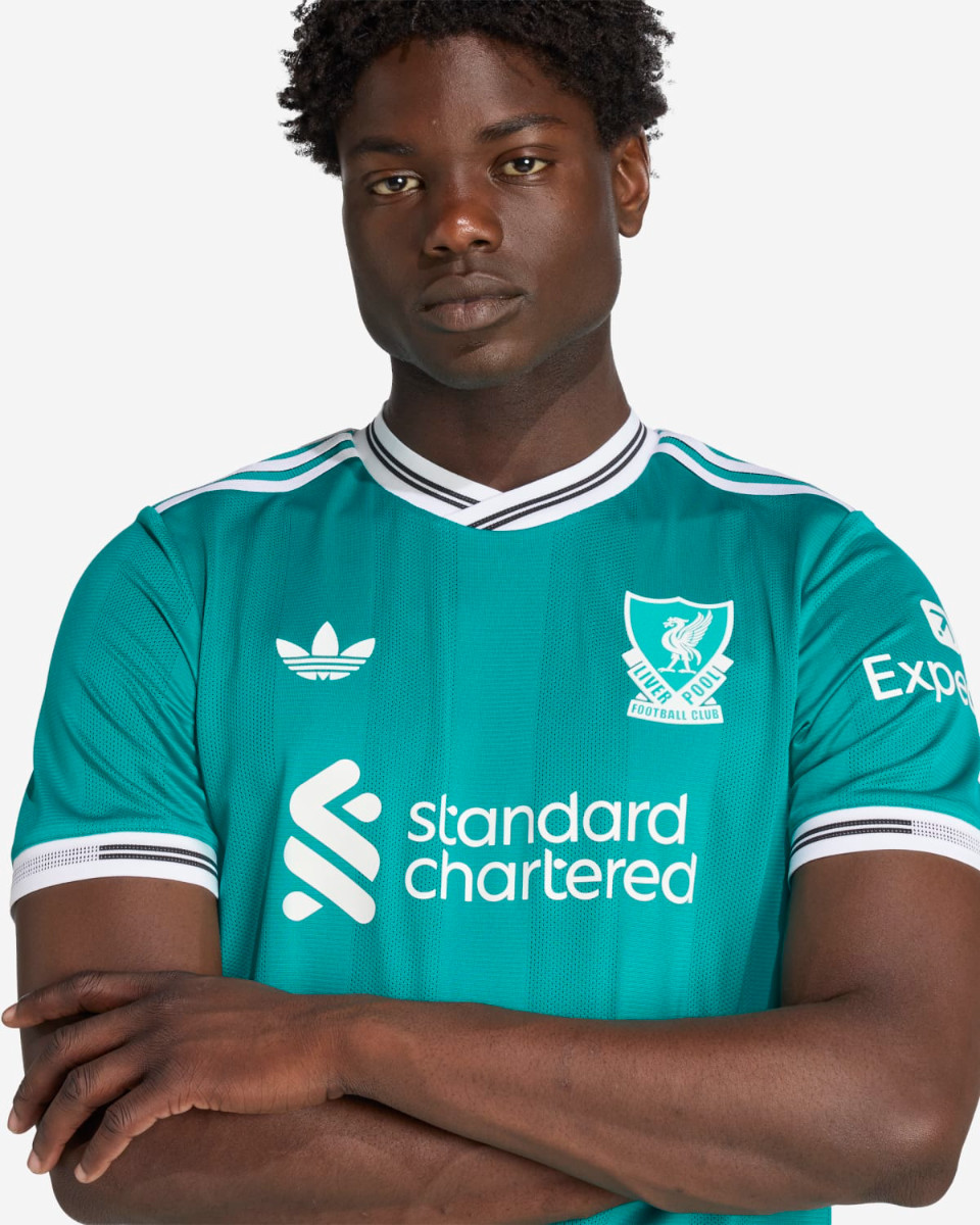 LFC adidas Mens 25/26 Authentic Third Short Sleeve Jersey - Image 4