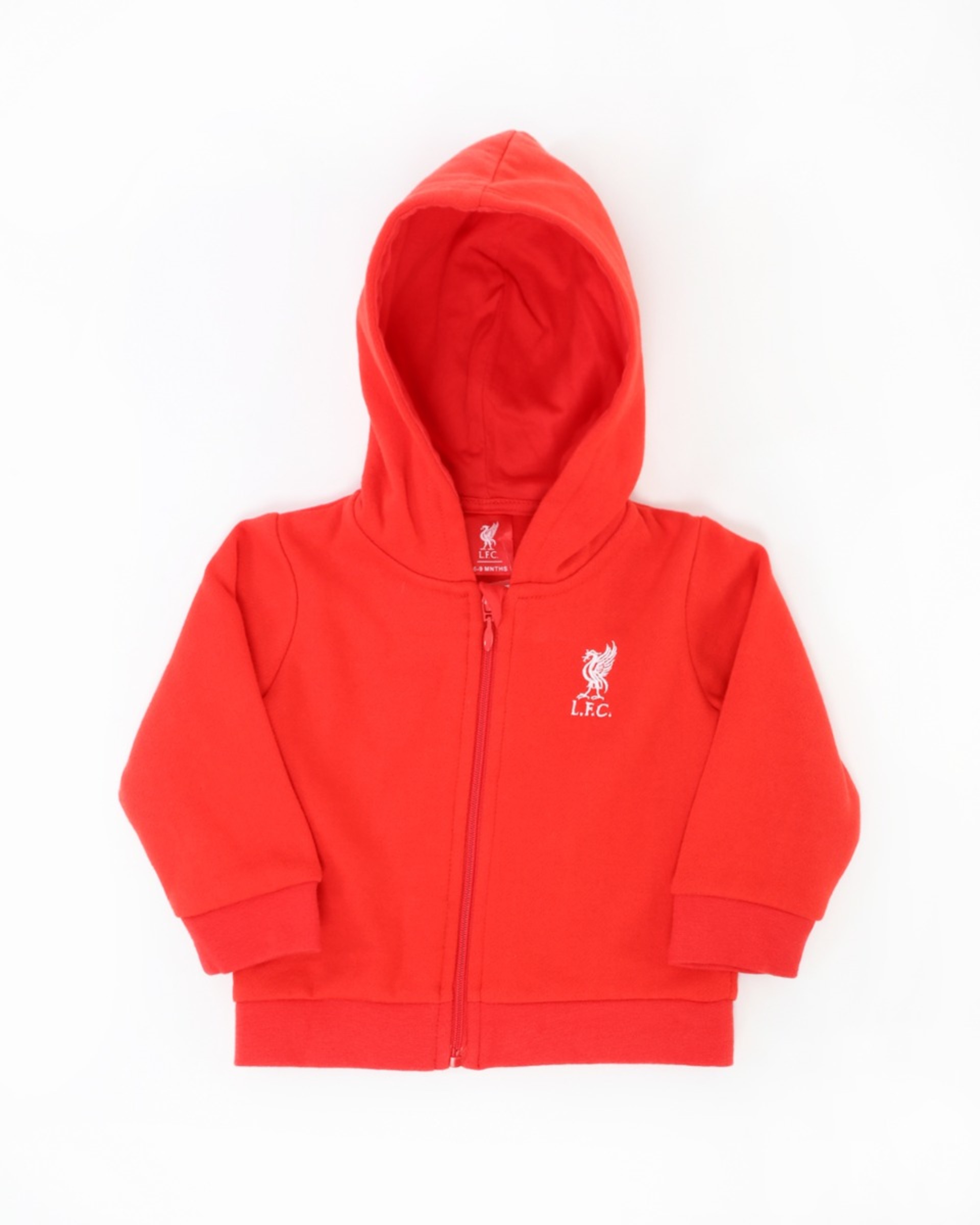 LFC Kapuzenpulli mit durchgehendem Reißverschluss für Babys, Rot - Image 1