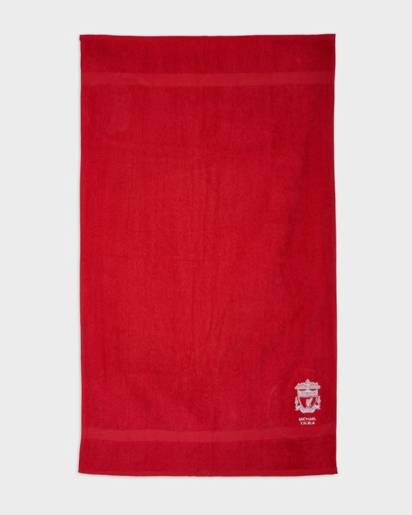 Serviette de bain personnalisée LFC Crest - Image 1