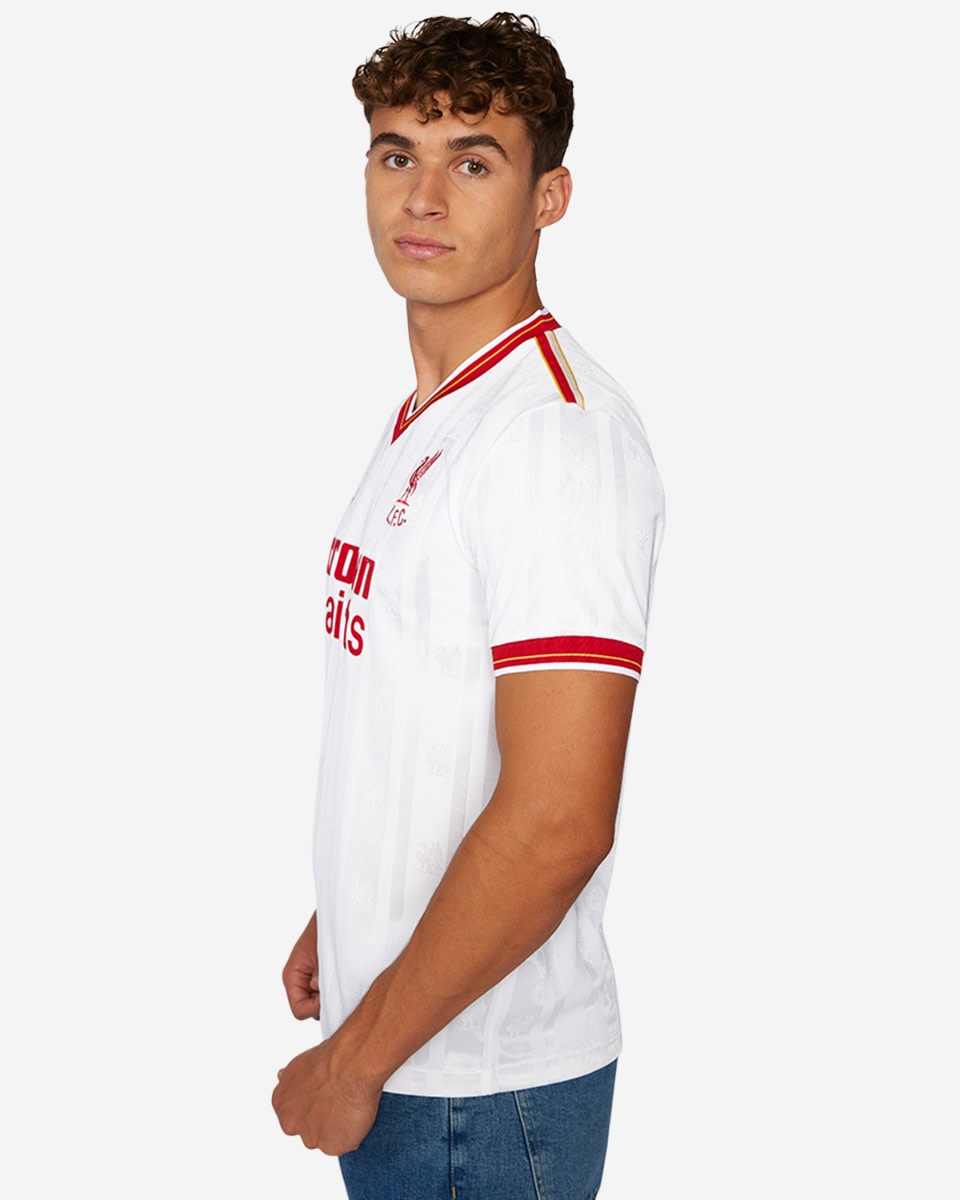 LFC Retro Mens 1986 Away Shirt - Image 2