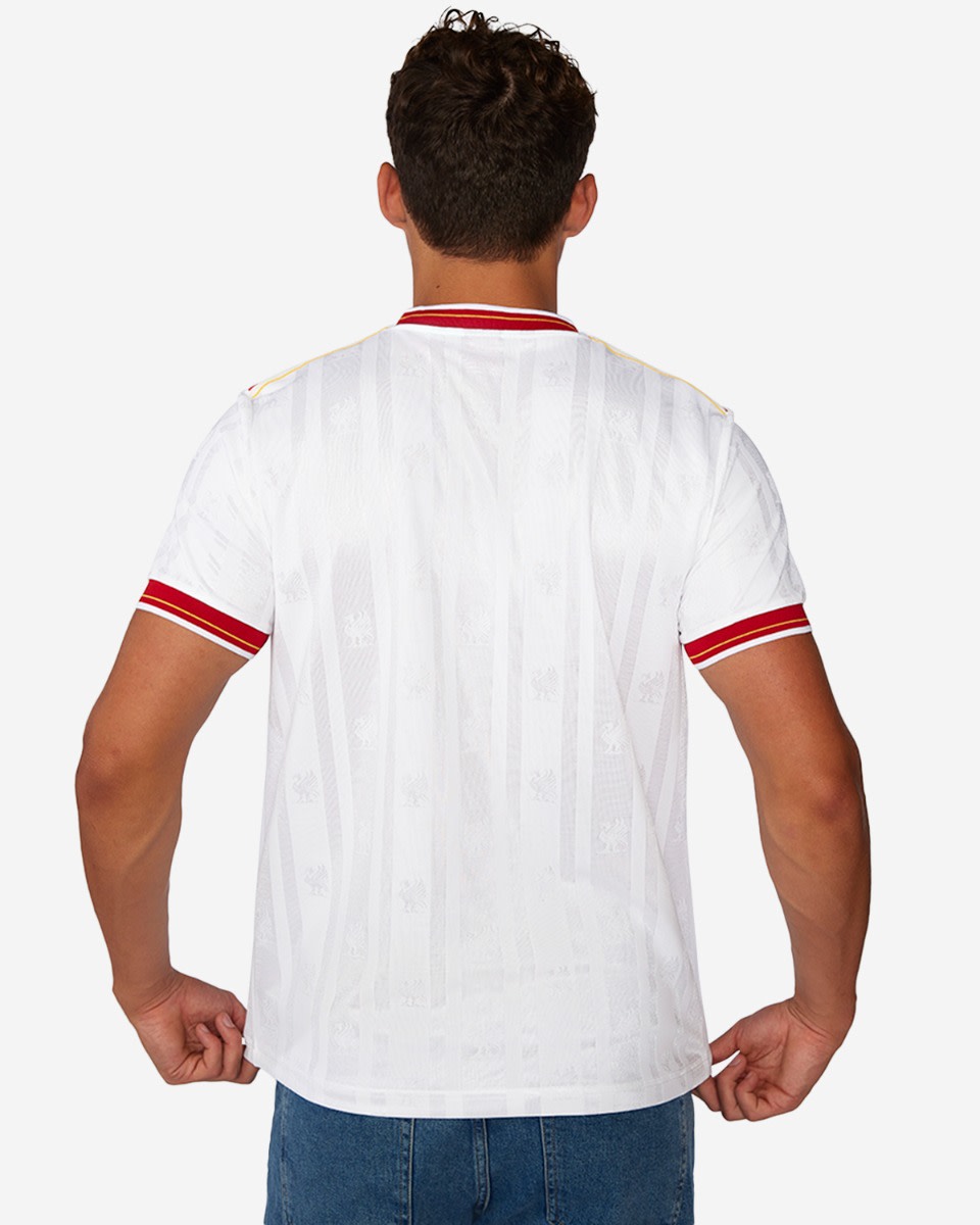 LFC Retro Mens 1986 Away Shirt - Image 3