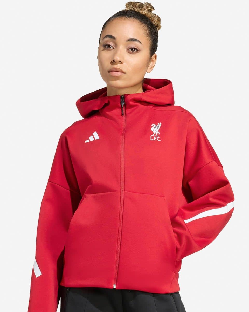 LFC adidas Womens 25/26 Home Anthem Jacket - Image 1