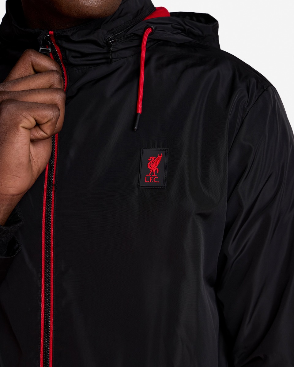  リバプールFC ウィンドブレーカー LFC Mens Windcheater Black