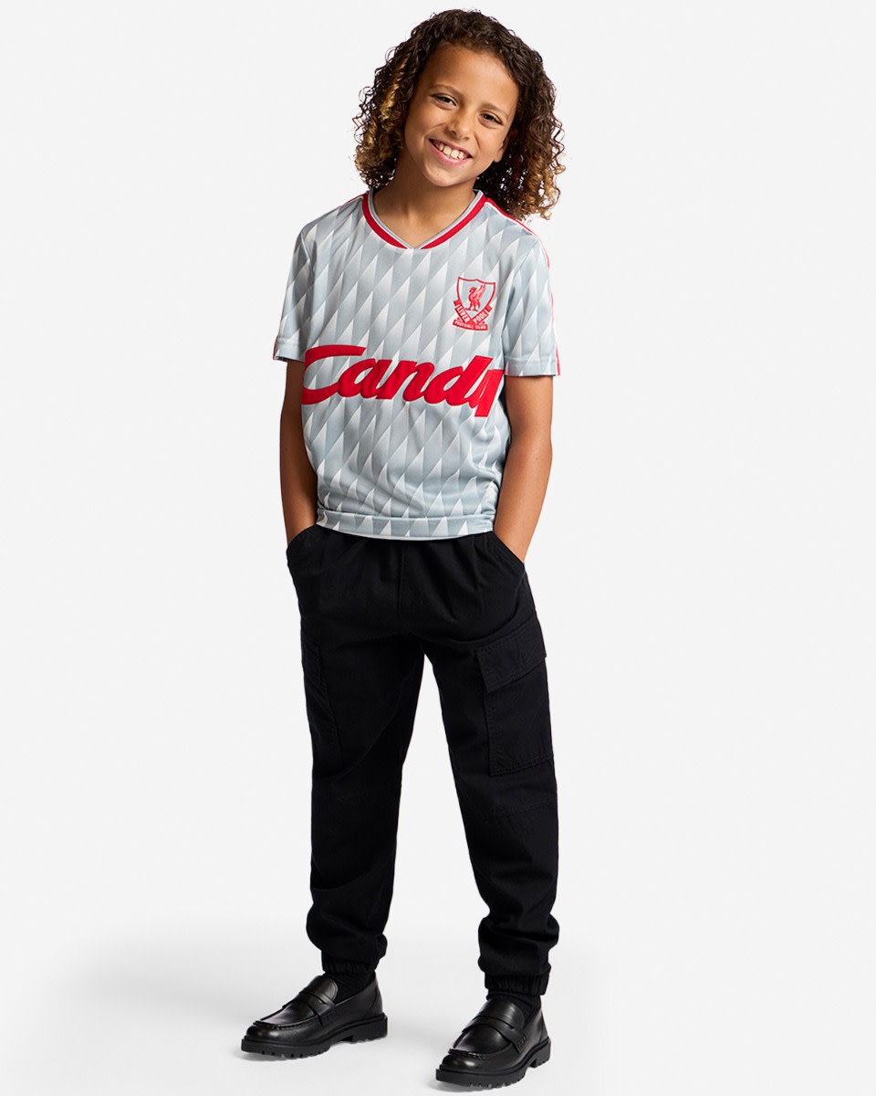 LFC Retro Junior Candy 89-91 Away Shirt - Image 4