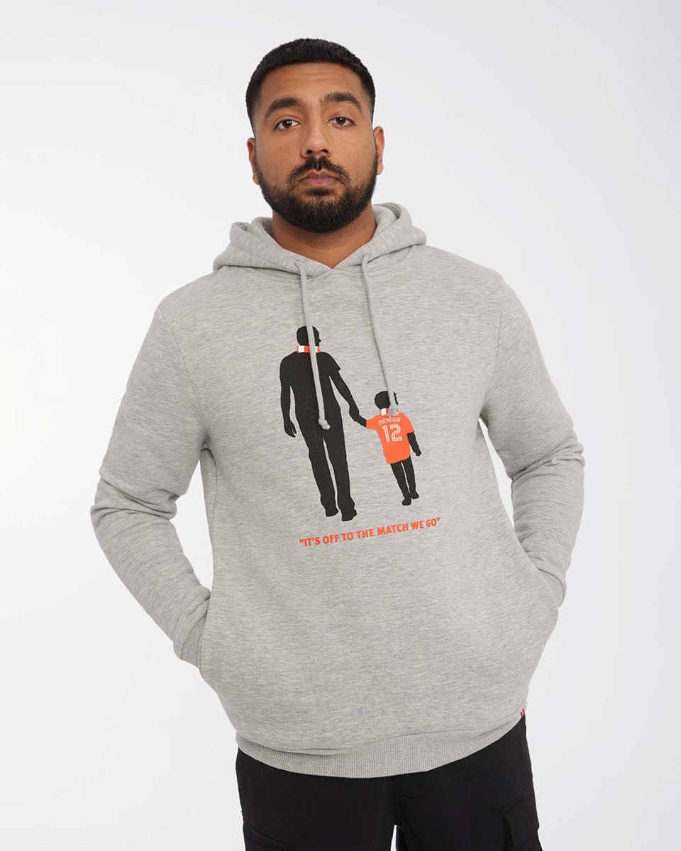 LFC Adults Owen McVeigh Grey Hoody - Image 3