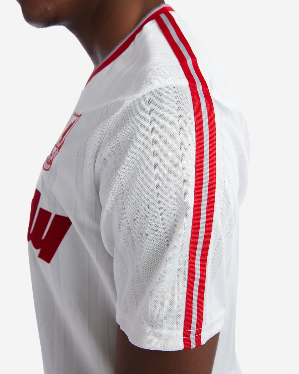 LFC Retro 1988-89 Adult Candy 3rd Shirt - Image 3