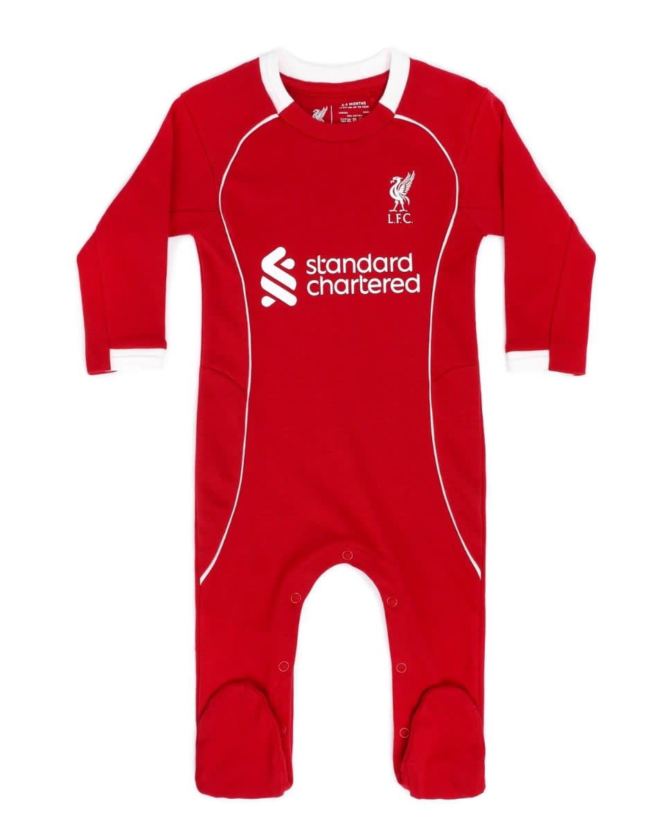 LFC Baby 25/26 Home Sleepsuit - Image 1