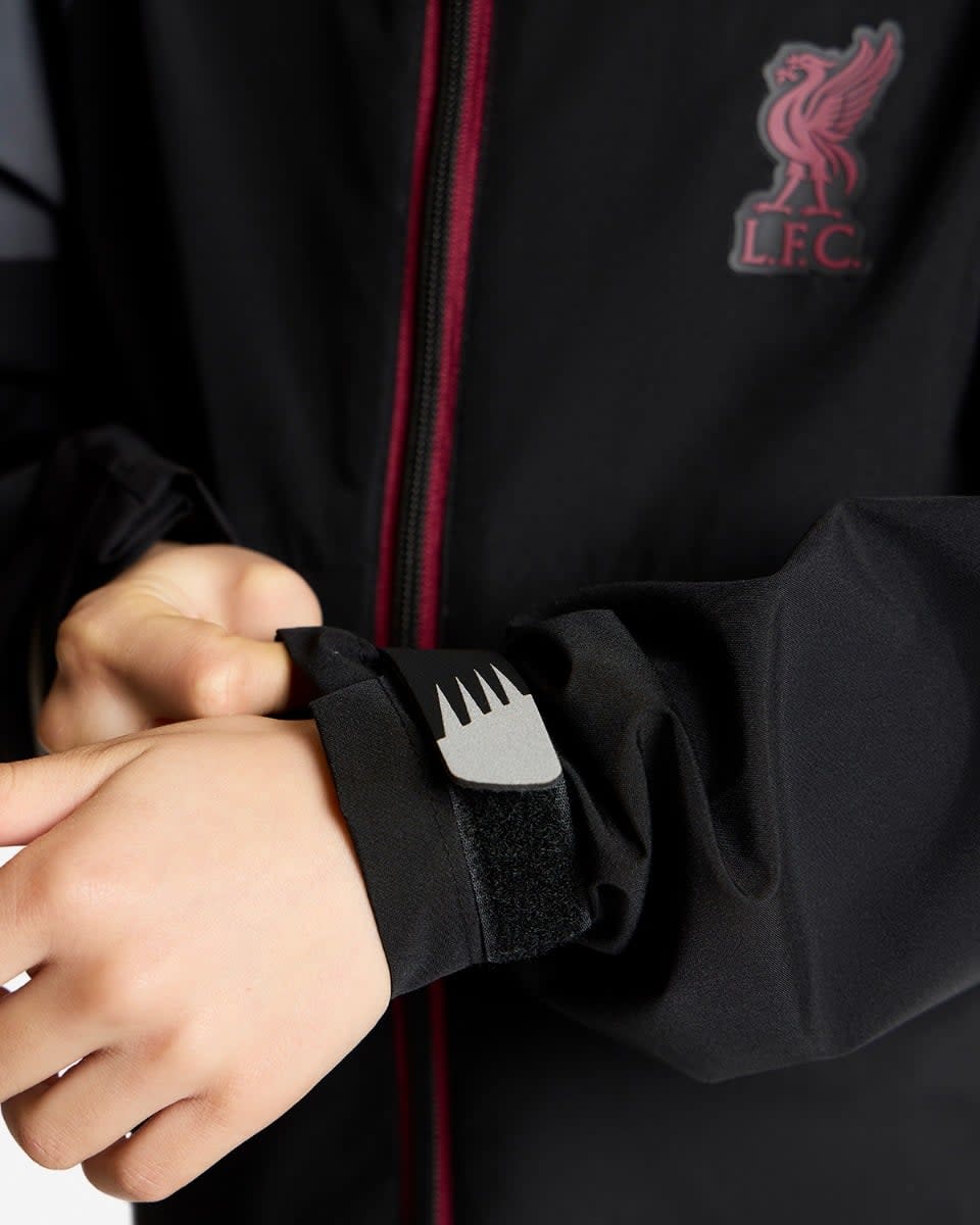 LFC Infants Funnel Windcheater Black - Image 4
