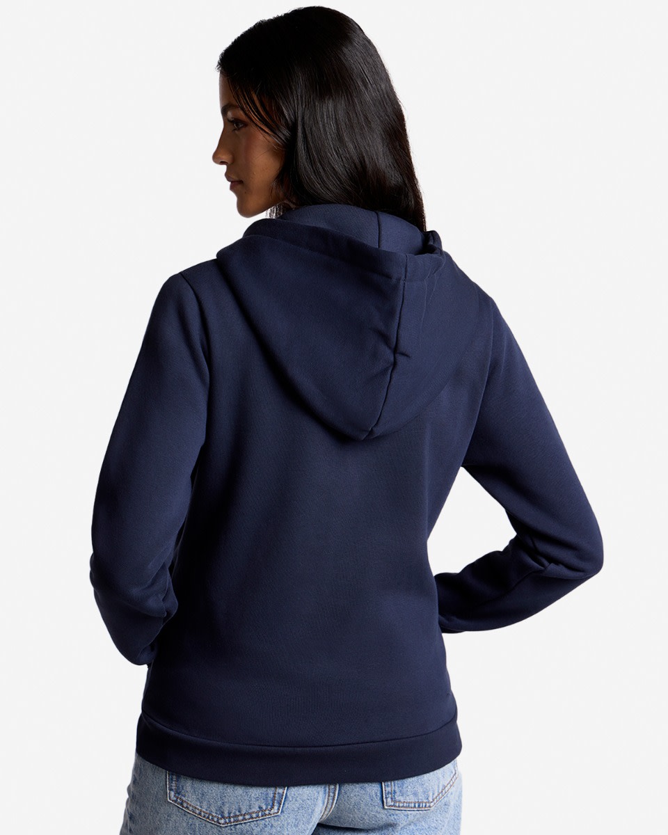 LFC Womens Zip Through Hoody Navy - Image 2