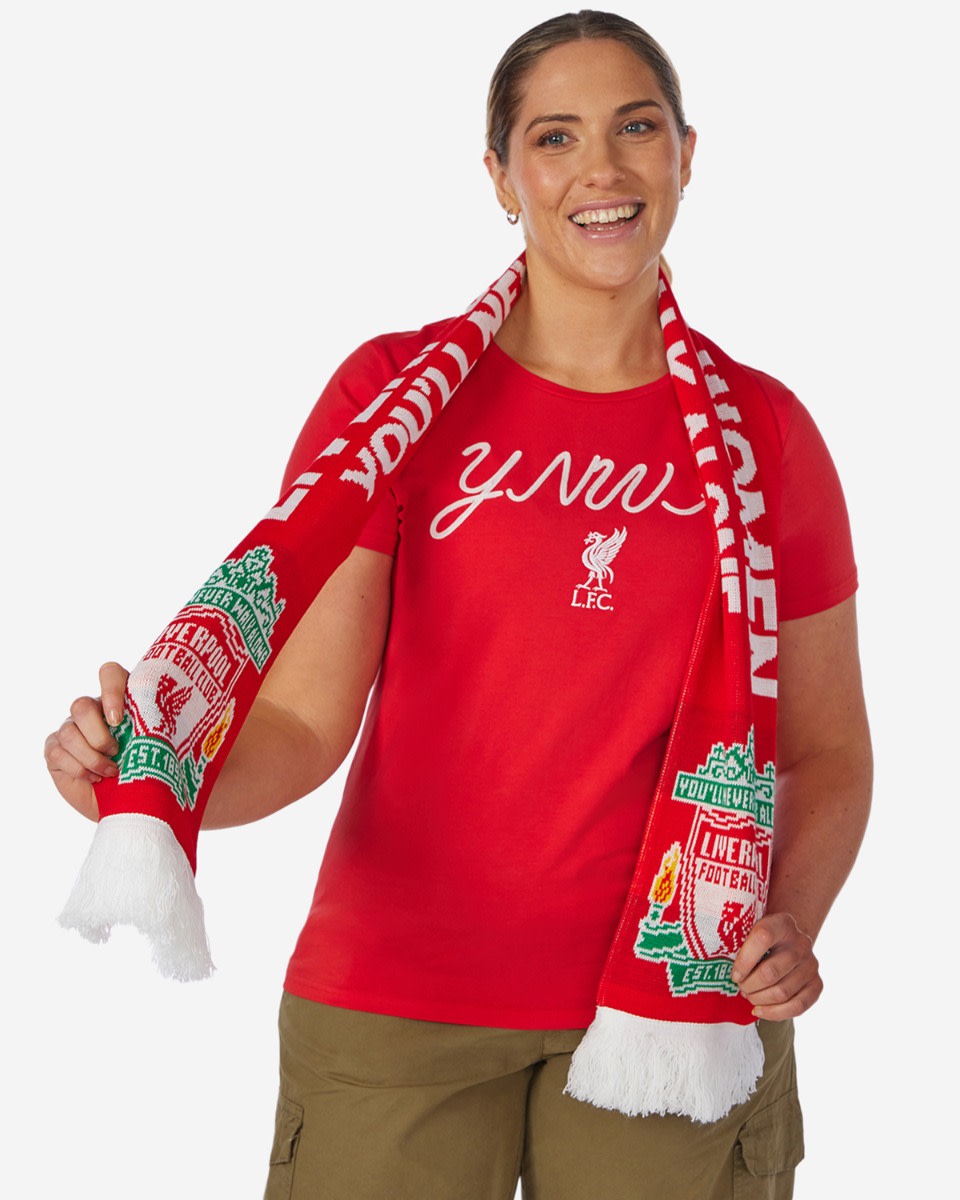 LFC Womens Team Crest Scarf - Image 1