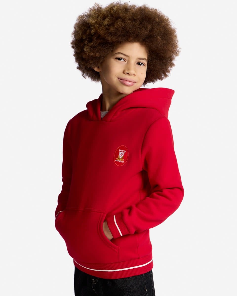 LFC Infants This Is Anfield Hoody Red - Image 3