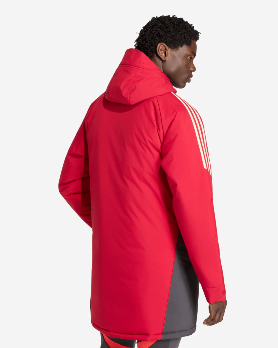 LFC adidas Mens 25/26 Long Match-Day Jacket Red - Image 2