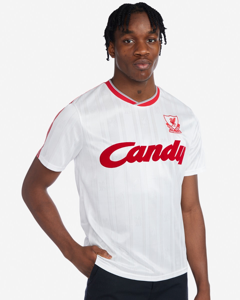 LFC Retro 1988-89 Adult Candy 3rd Shirt - Image 1