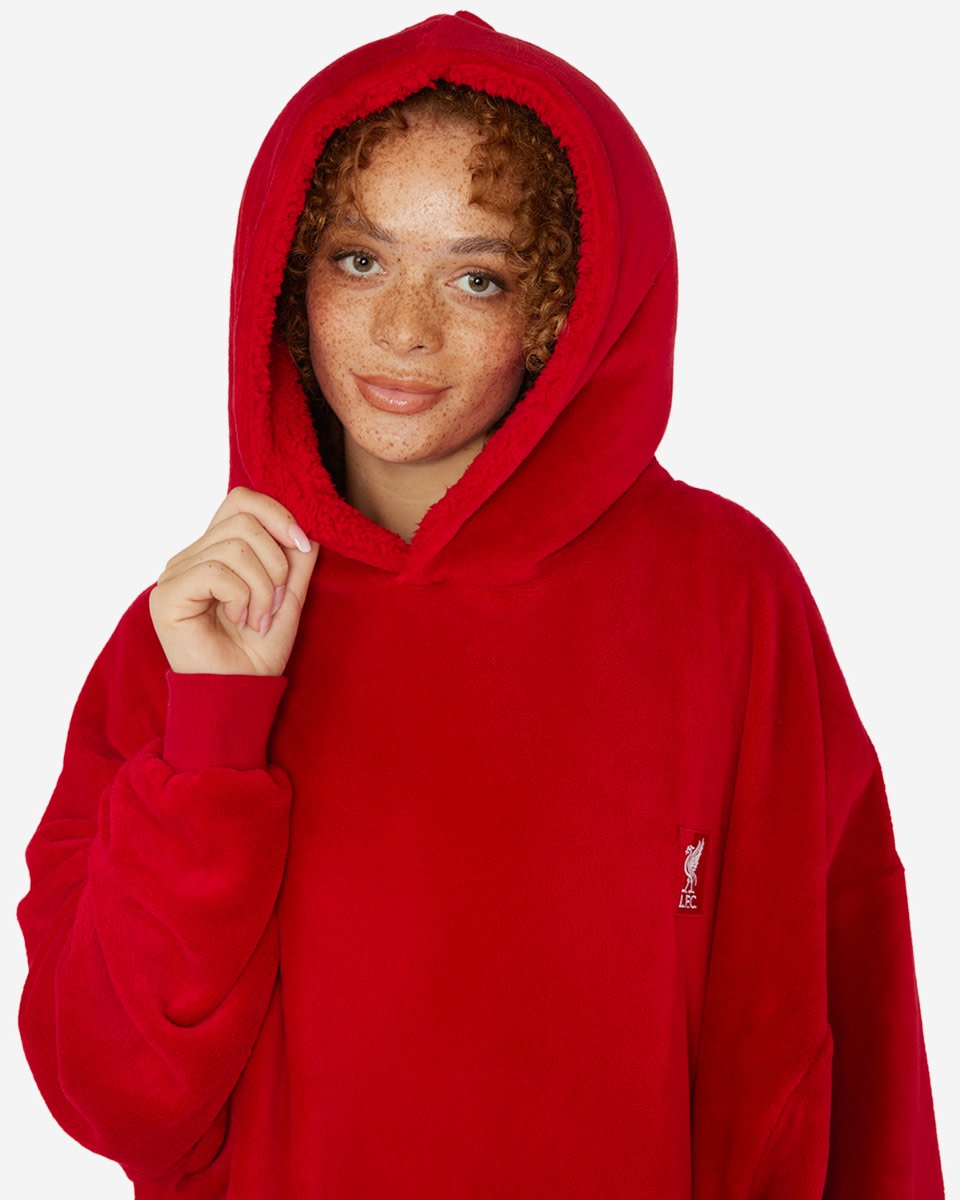 LFC Unisex Robe Hoody Rot - Image 2