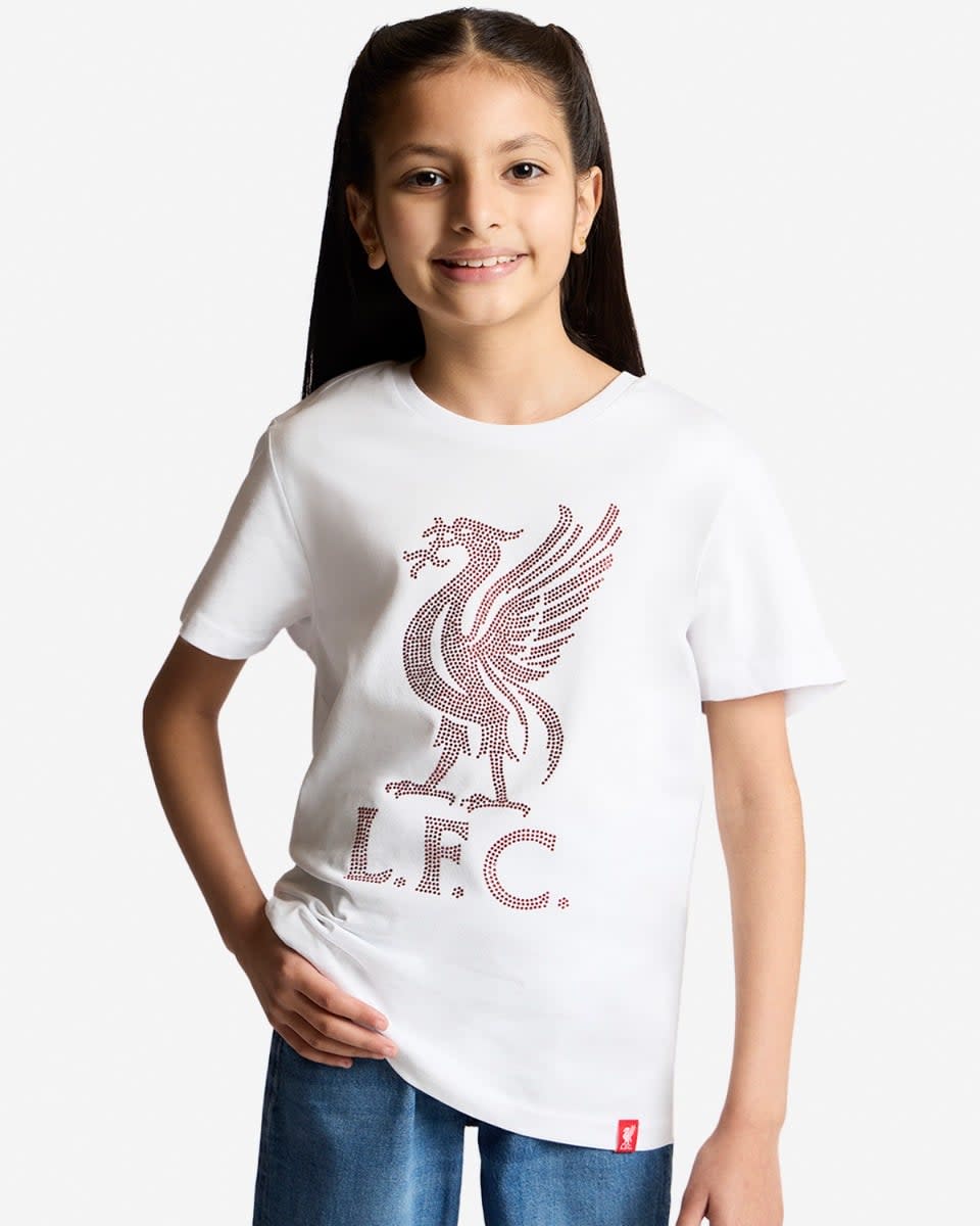 LFC InfantsDiamantè  Liverbird Tee White - Image 1