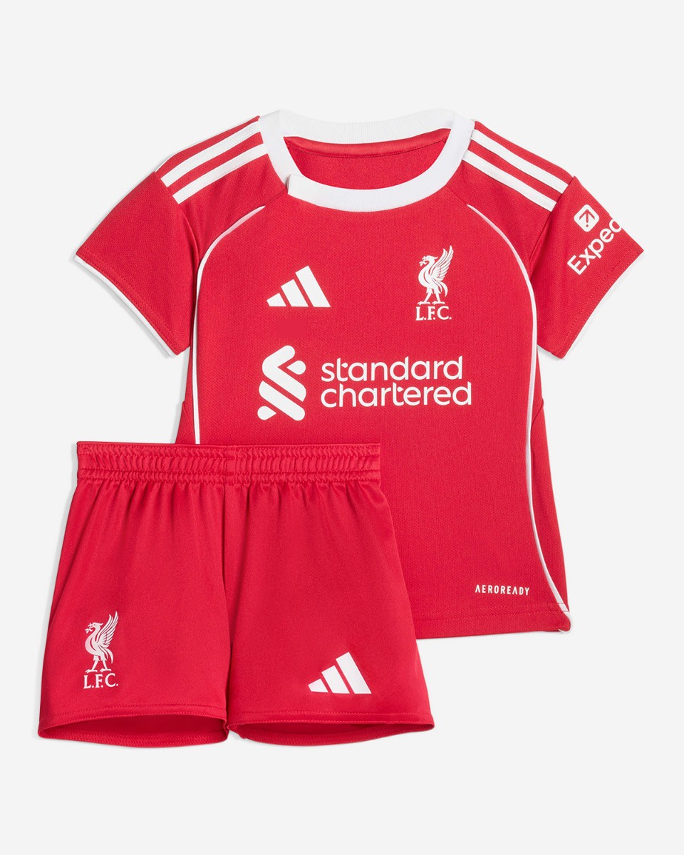 LFC adidas Baby 25/26 Home Kit - Image 1