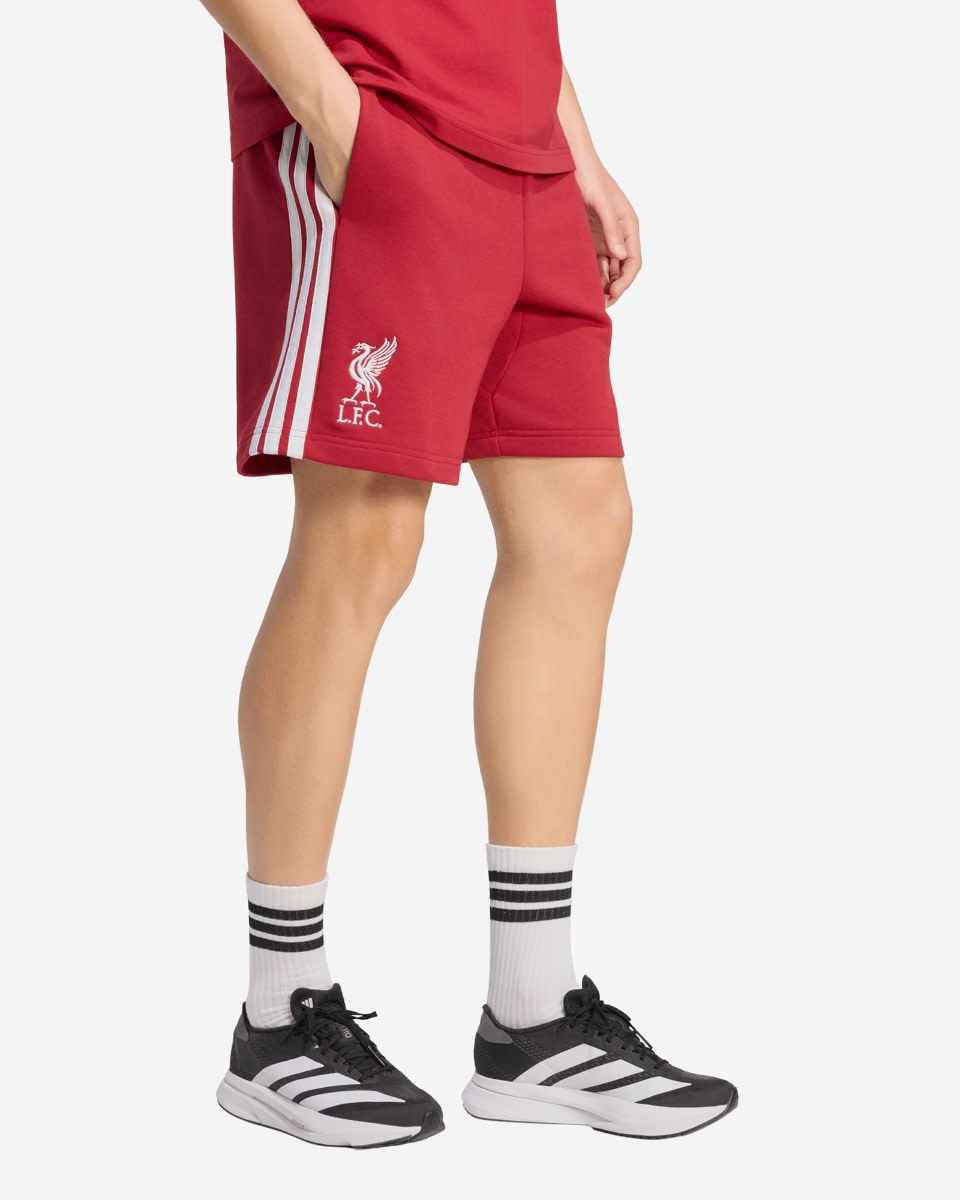 LFC 아디다스 성인용 26/27 DNA 쇼츠 액티브 마룬 - Image 1