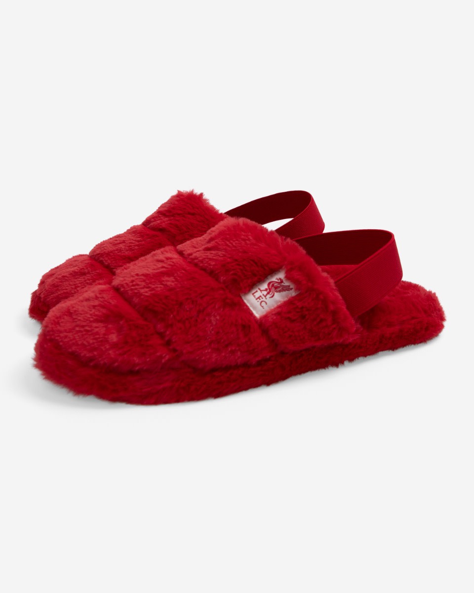 LFC Womens Slide Slippers Red - Image 1