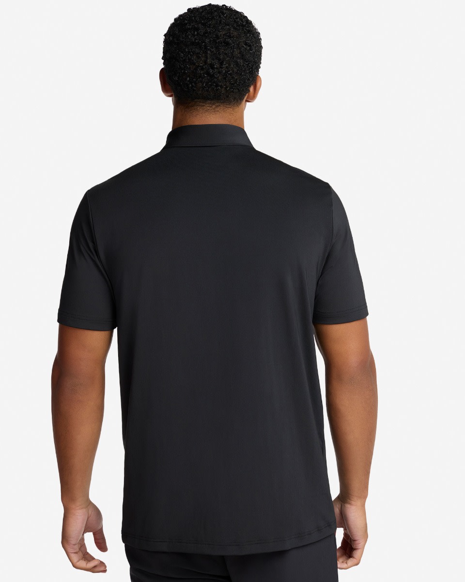 LFC adidas Adults Ultimate365 Solid Golf Polo Shirt Sort - Image 2