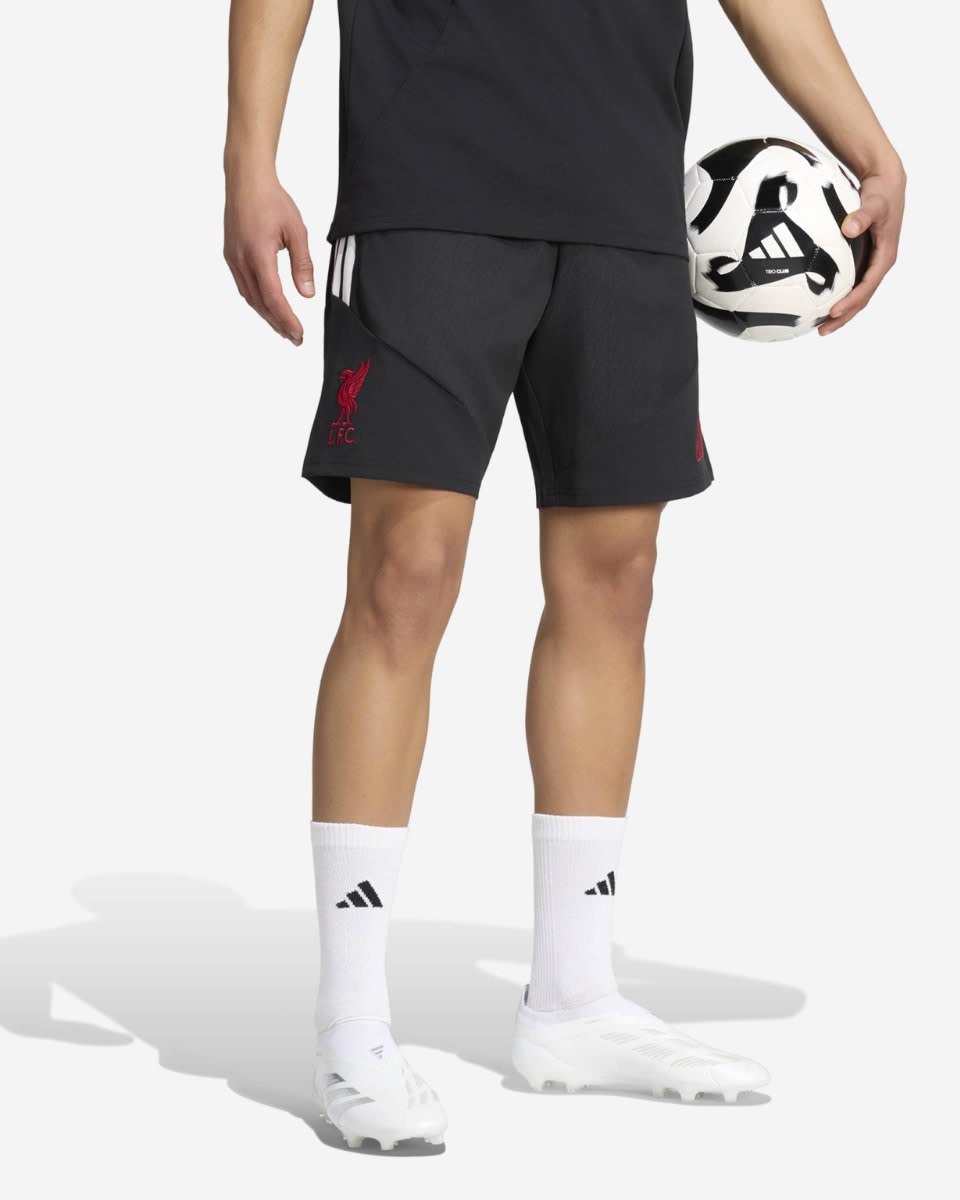 Pantalones cortos LFC Adidas 26/27 Tiro Downtime para hombre, negros - Image 1