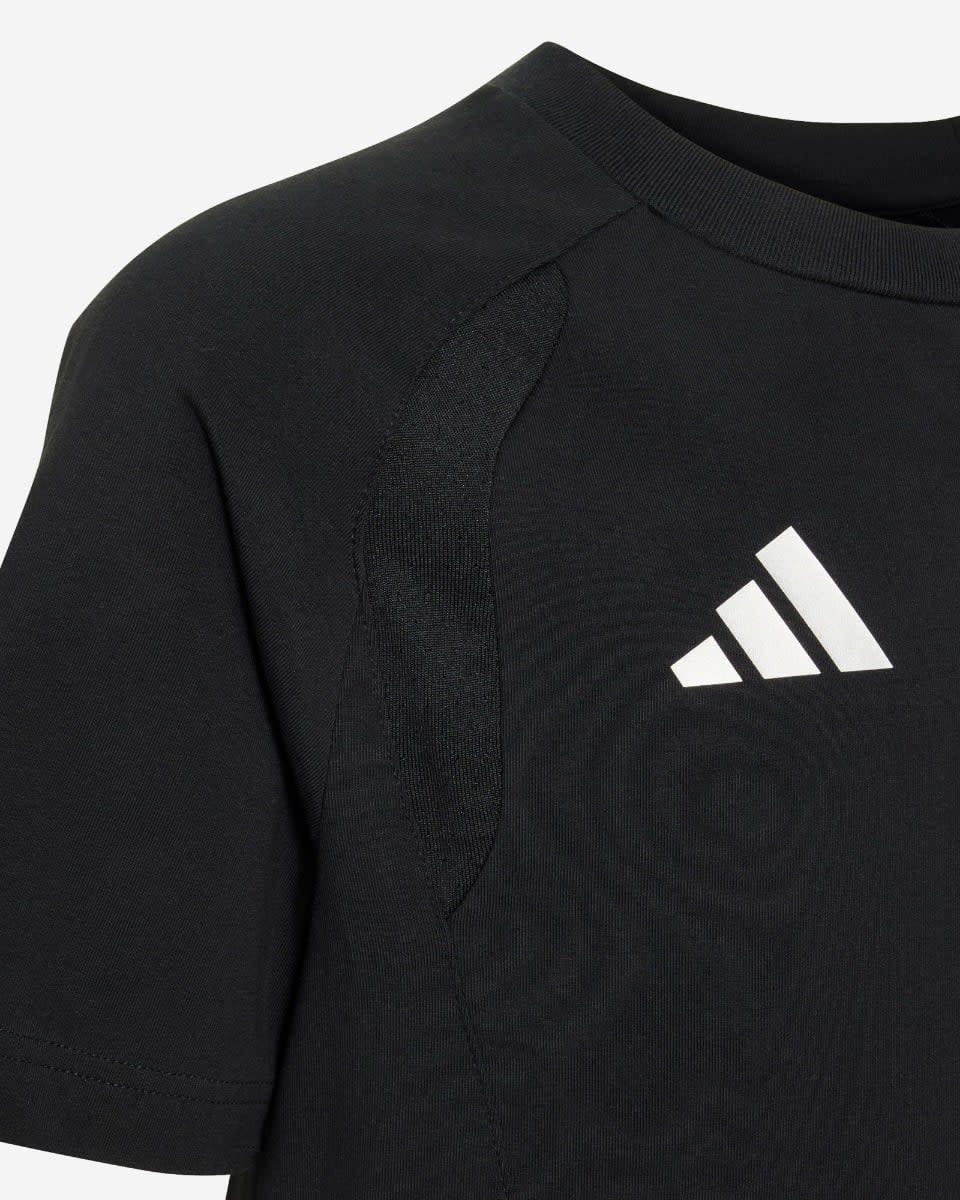 LFC adidas Youth Tiro Travel Tee Black - Image 4