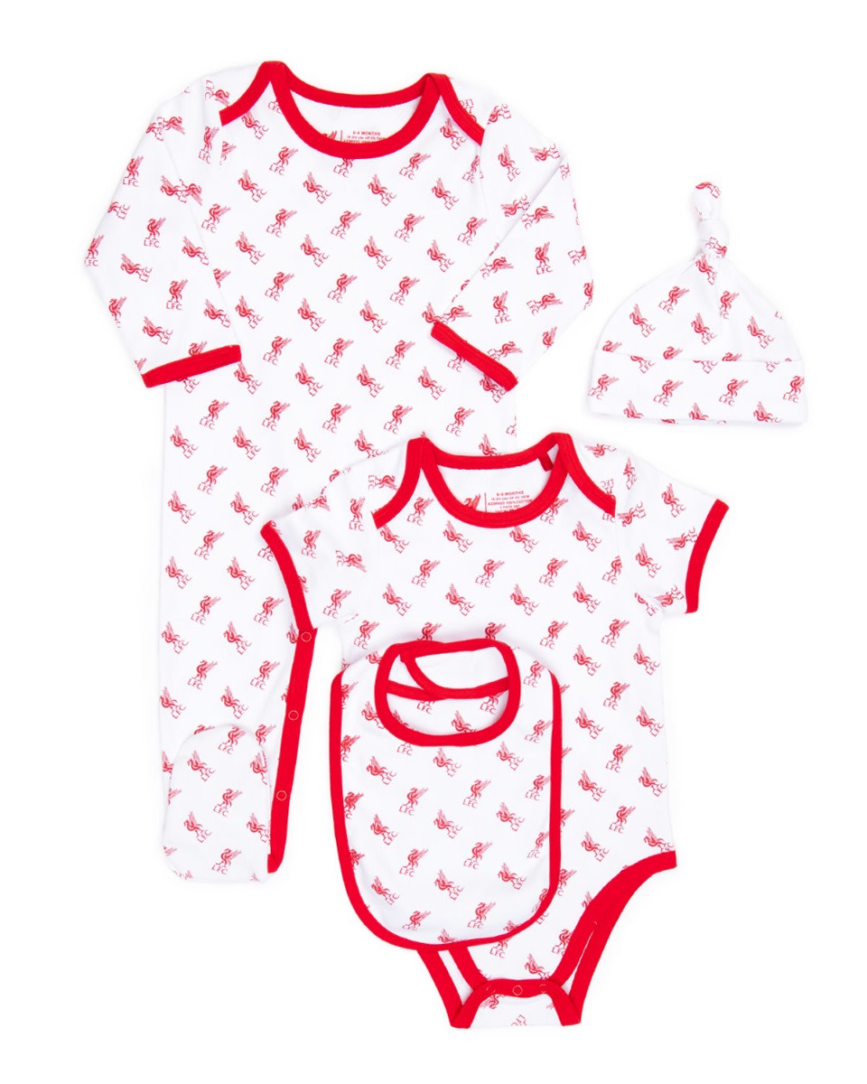 LFC Baby 4-delt hvidt sæt - Image 1