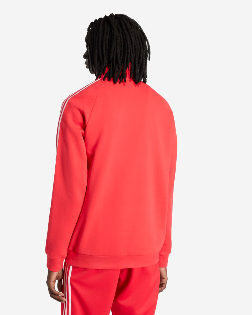LFC adidas Originals เสื้อคลุมซิปสำหรับบุรุษสีแดง - Image 2
