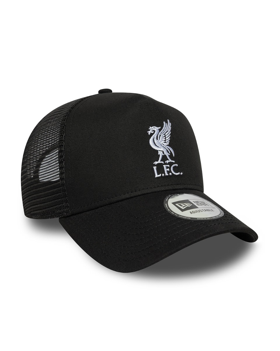 LFC New Era TRUCKER หมวกลิเวอร์เบิร์ด สีดำ - Image 3