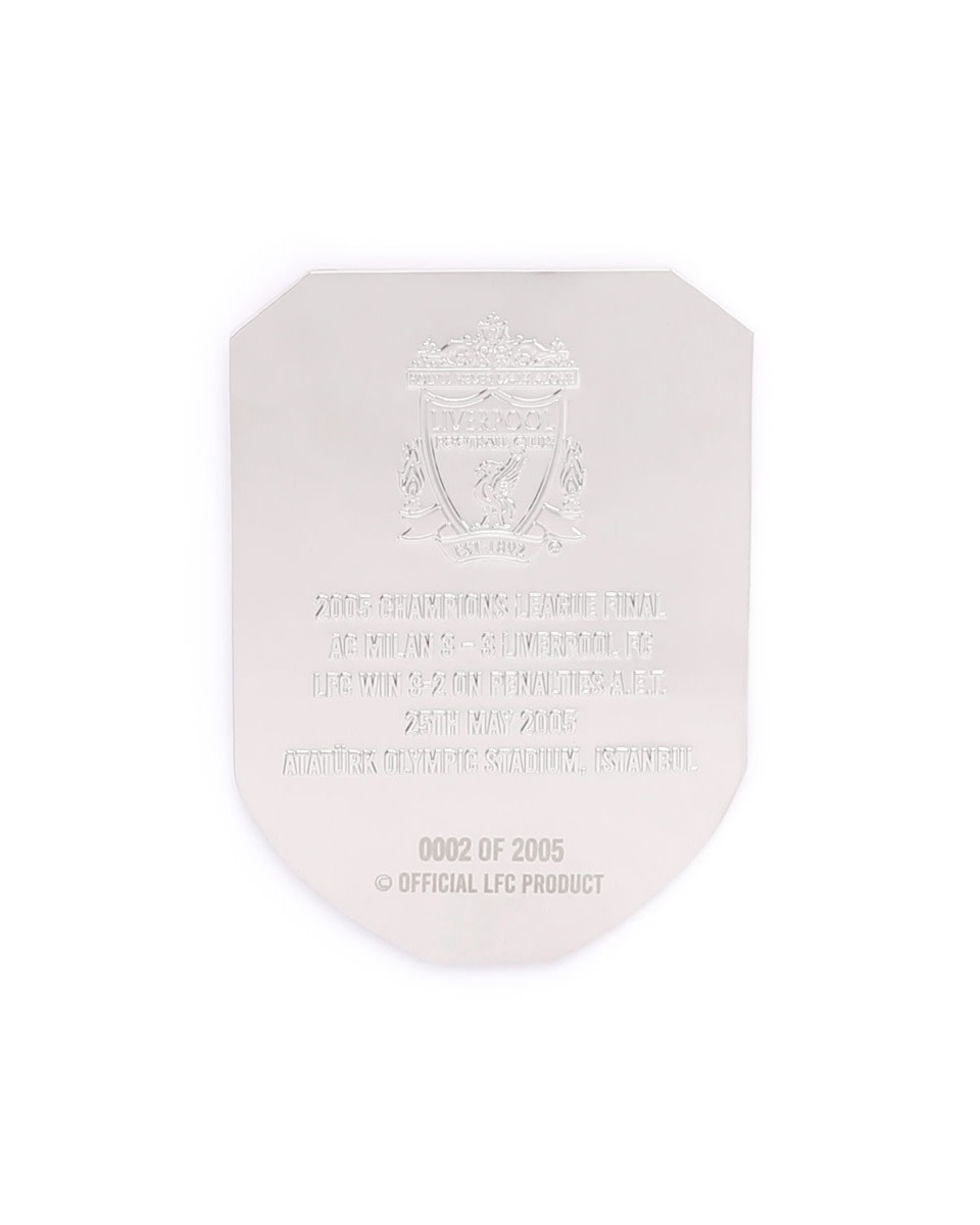 LFC Istanbul 2005 Limited Edition Shirt Crest - Image 3