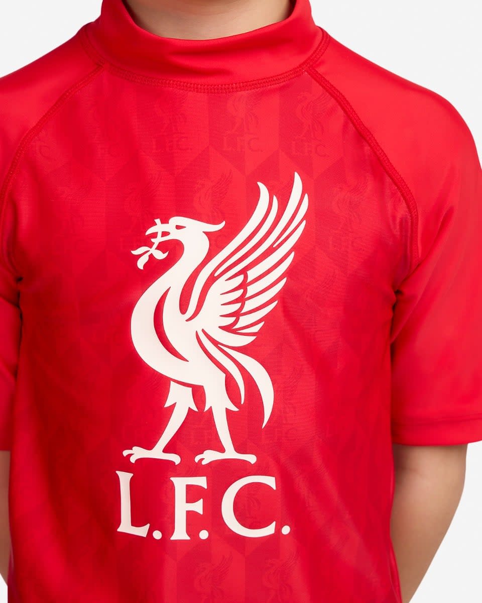 LFC Infants GEO AOP Rash Top Red - Image 2