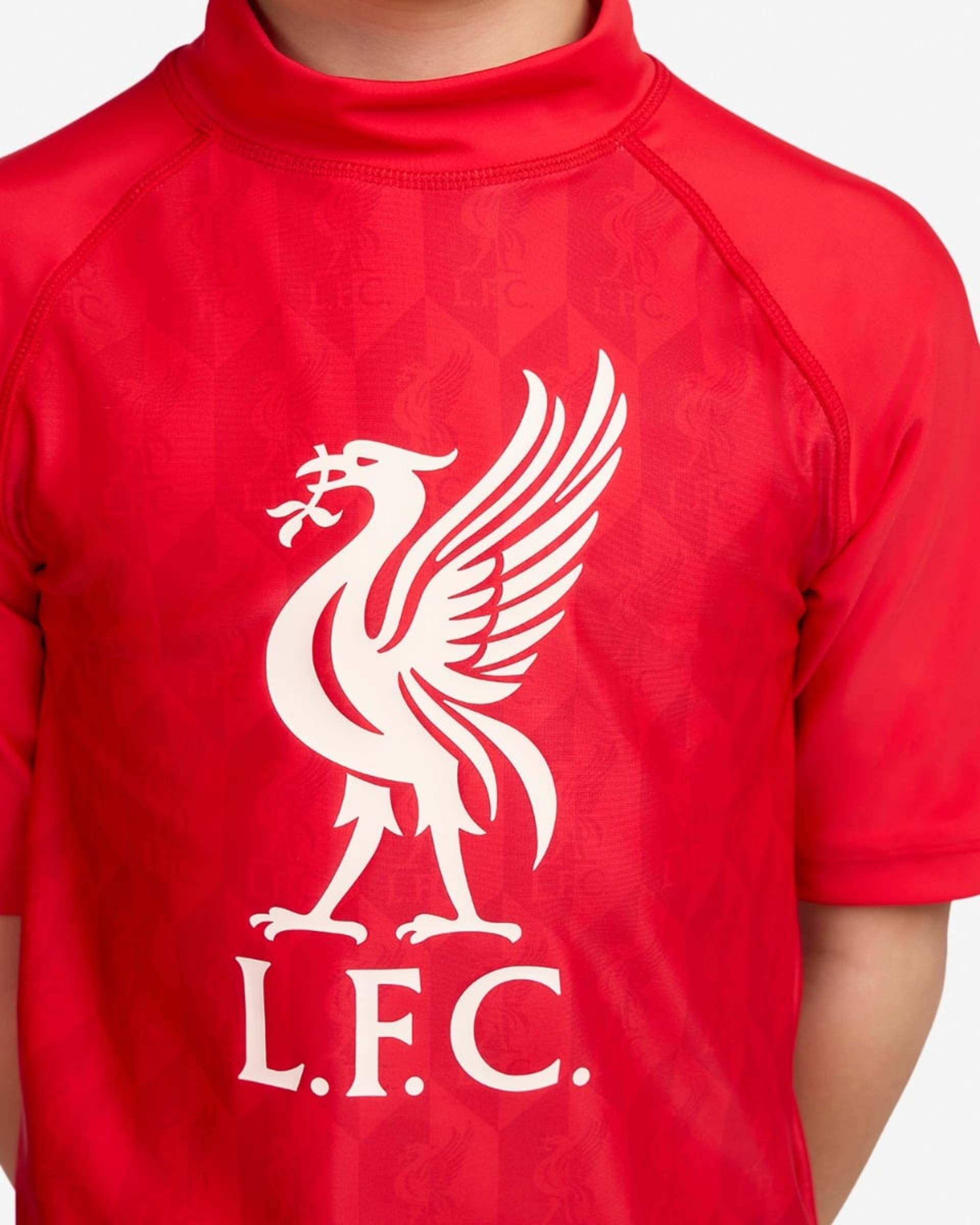 LFC Spædbørn GEO AOP Rash Top Rød - Image 2