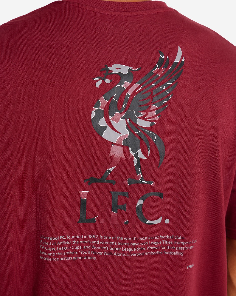 T-shirt surdimensionné YNWA Back Print pour homme LFC Cherry - Image 3