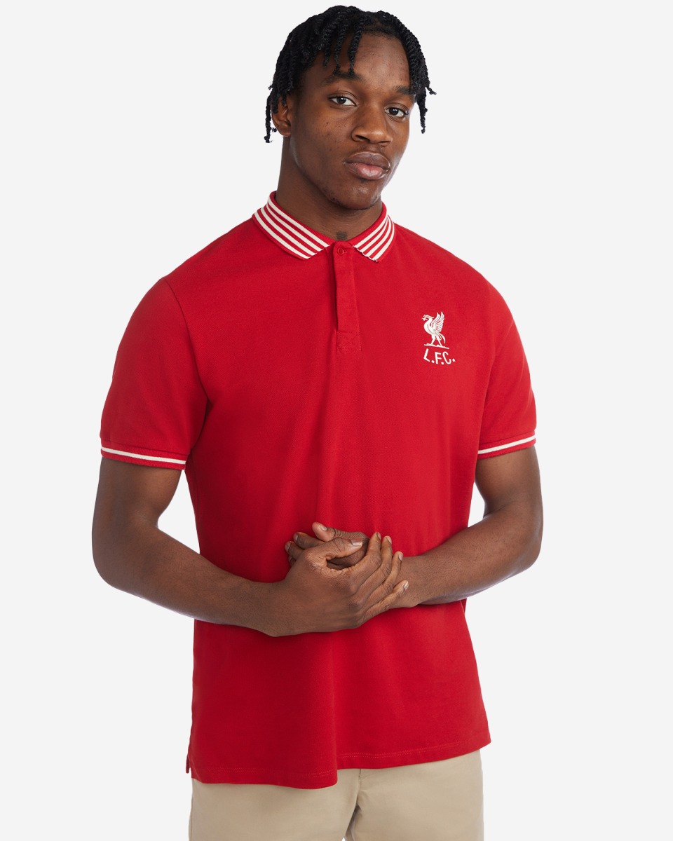 LFC Mens Shankly Polo Red
