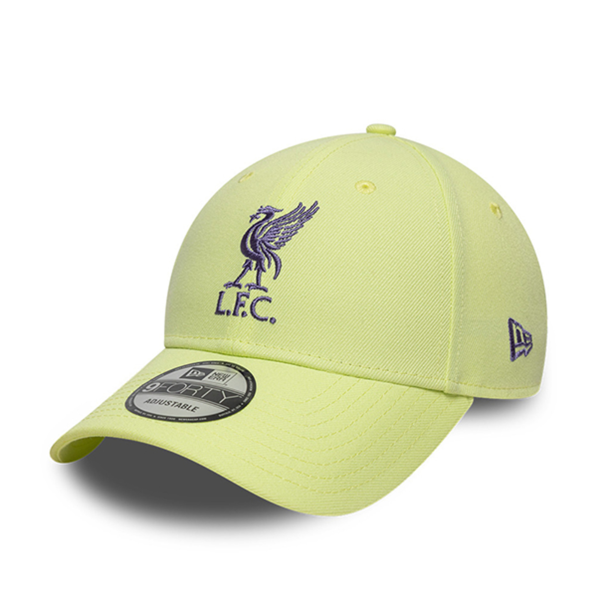 LFC New Era Green Pastel 9FORTY justerbar hætte - Image 1