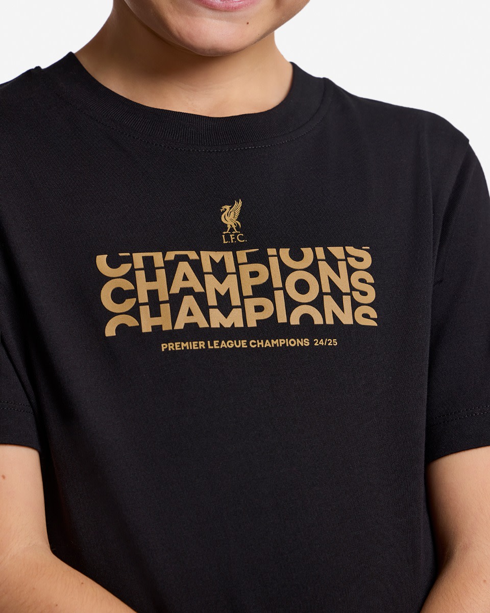 Camiseta con texto LFC Juniors Champions - Image 2