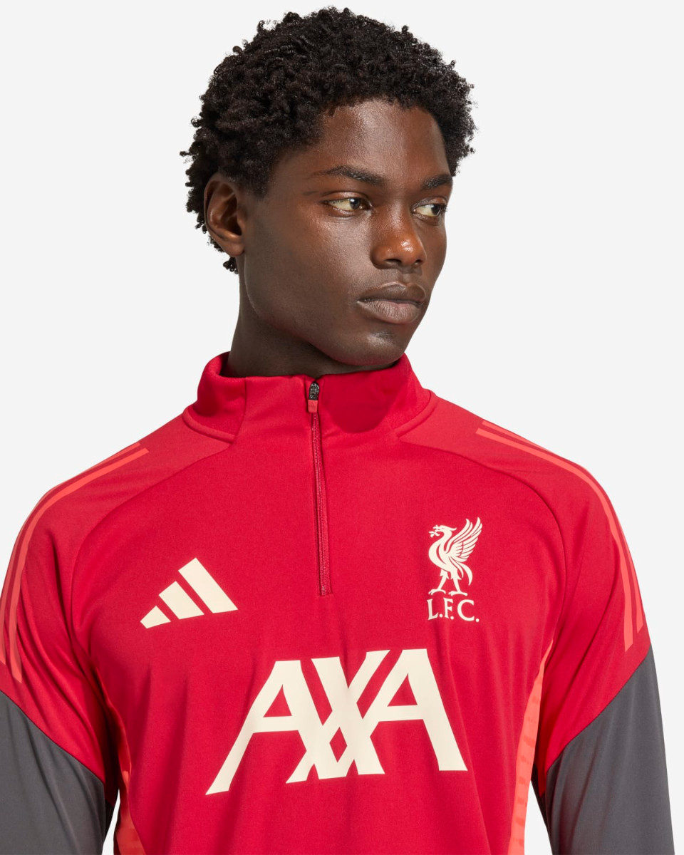LFC adidas Mens 25/26 Training Top Red - Image 4