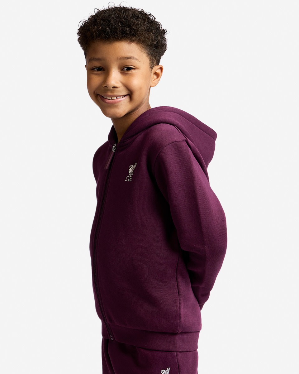 Kit de jogging LFC Juniors Cherry - Image 1