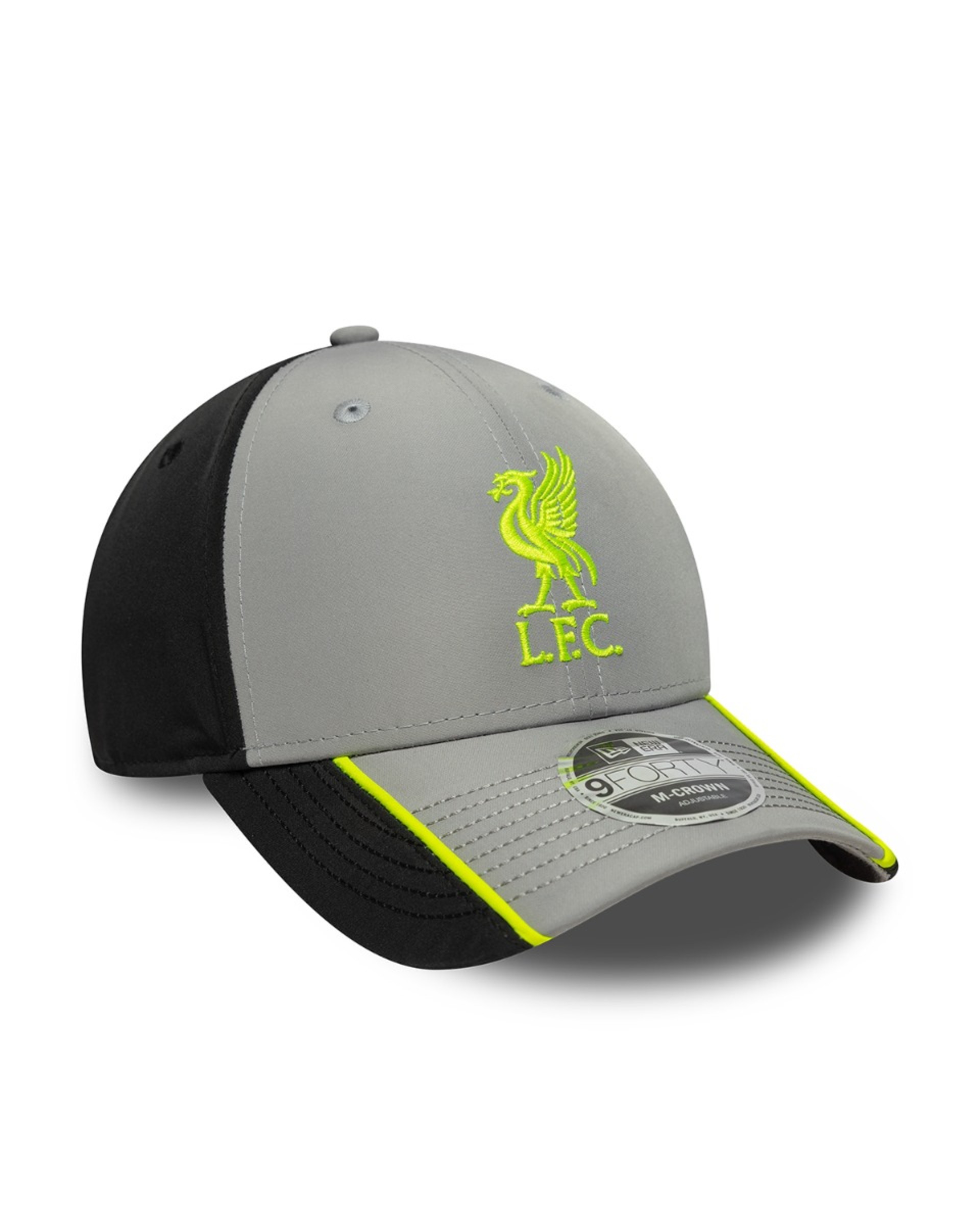 หมวก LFC New Era 9FORTY สีเทาและสีดำ - Image 3