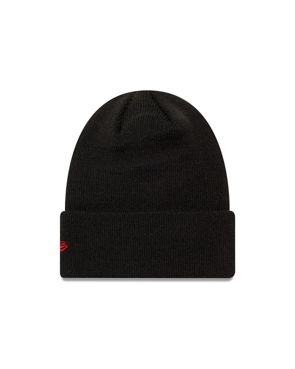 LFC New Era Kids YNWA หมวกถักผ้าพันคอย สีดำและสีแดง - Image 2