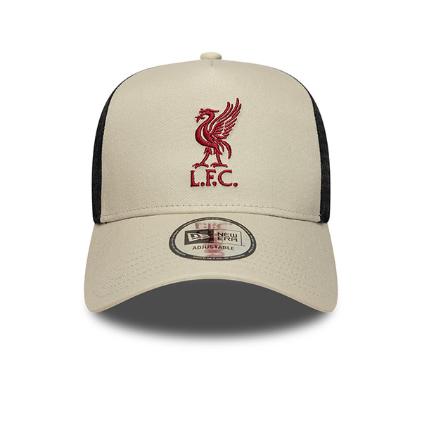 LFC New Era Light Beige 9FORTY A-Frame Trucker Adjustable Cap - Image 3