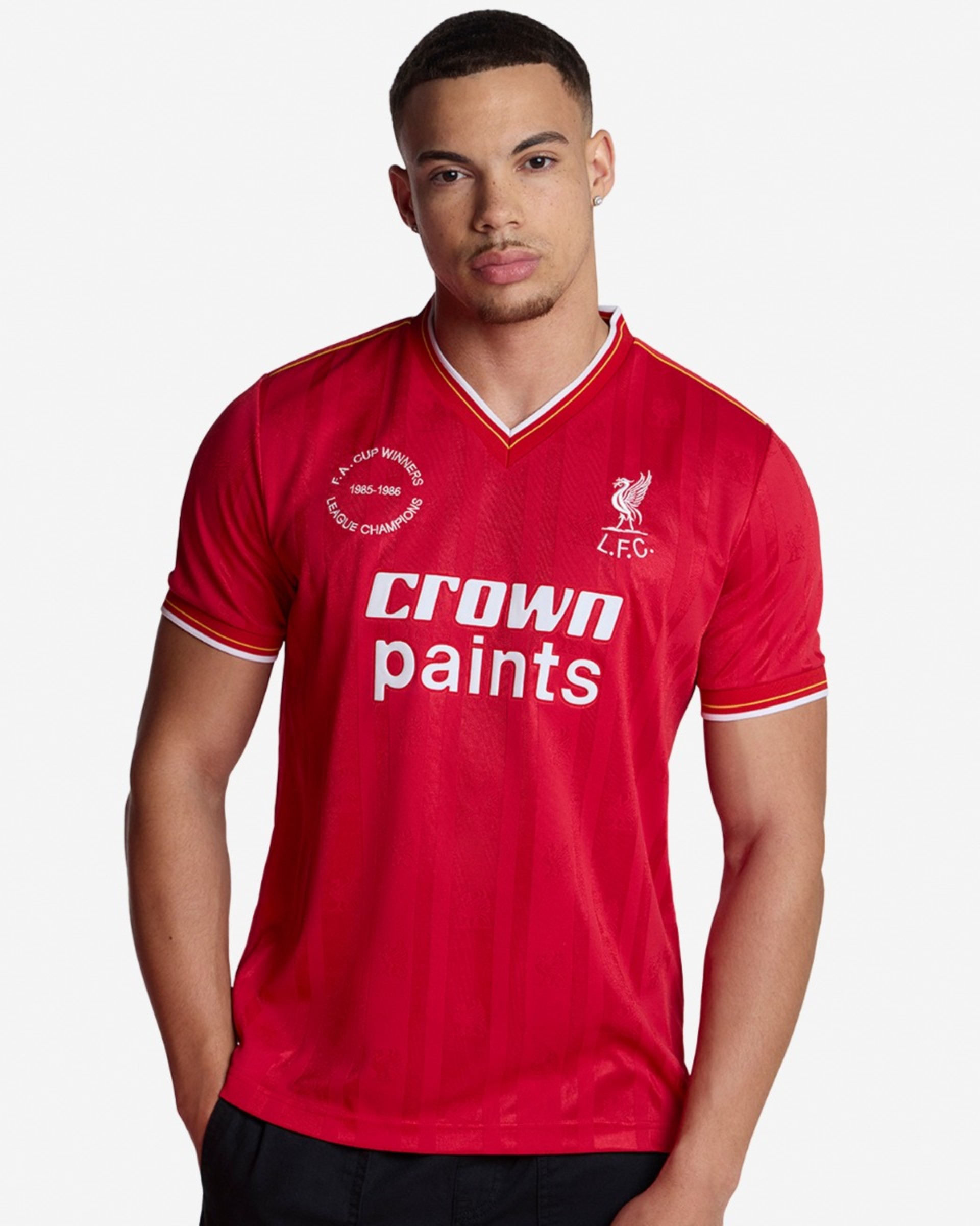 Chemise de maison LFC Retro 1986 pour adultes - Image 1