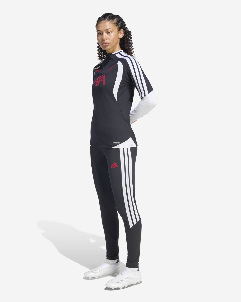 LFC adidas Womens 26/27 Tiro Training Top Black - Image 3