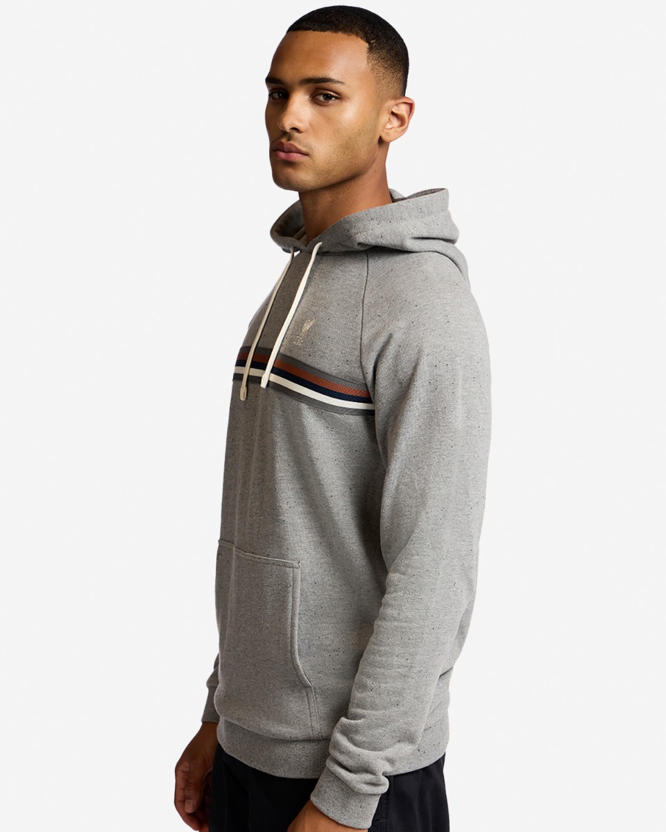 LFC Mens Tape Hoody Grey - Image 2