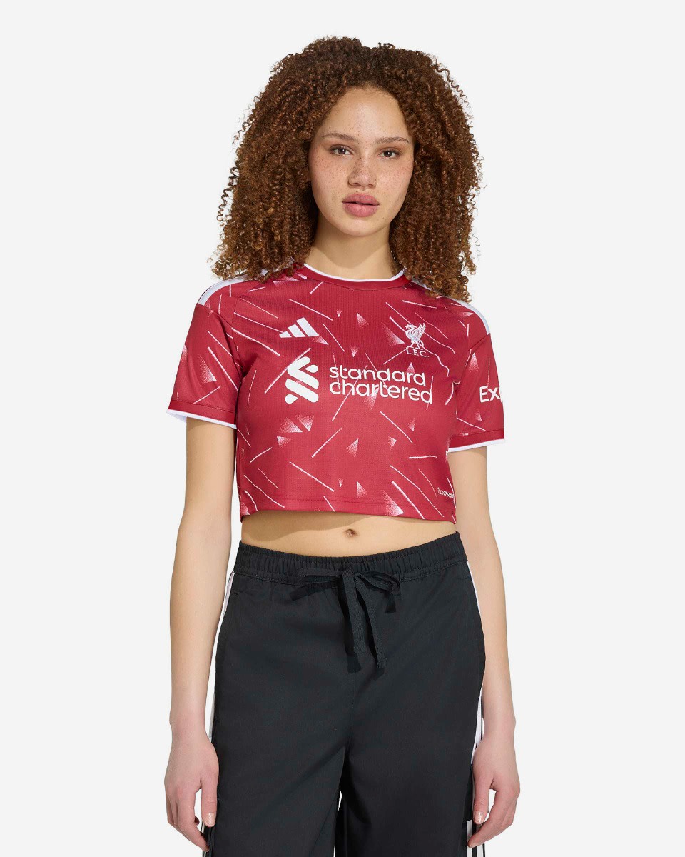 LFC 阿迪达斯女式 26/27 主场短款球衣 - Image 1