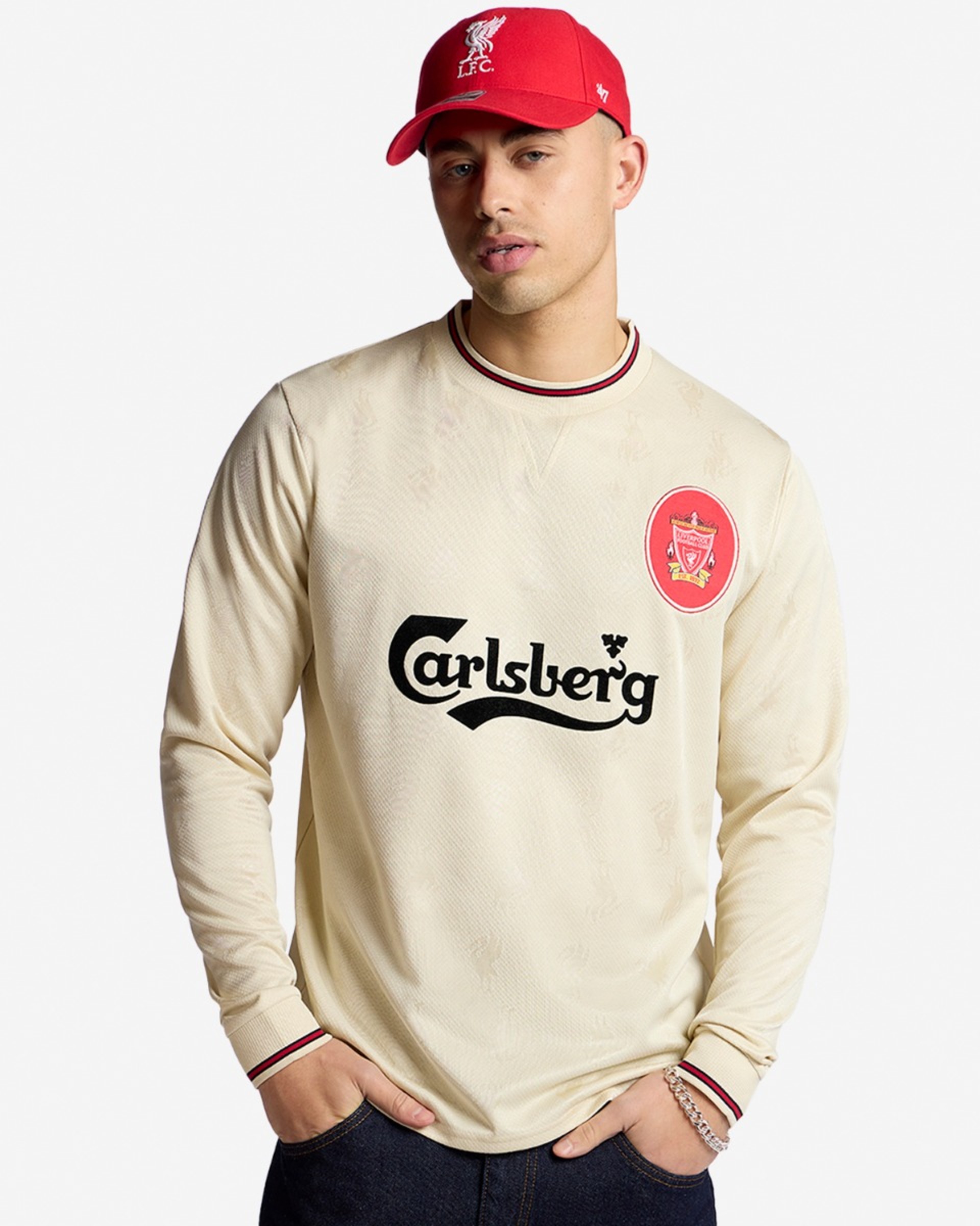 LFC Retro-Auswärtstrikot für Erwachsene, 96/97, langärmlig - Image 3