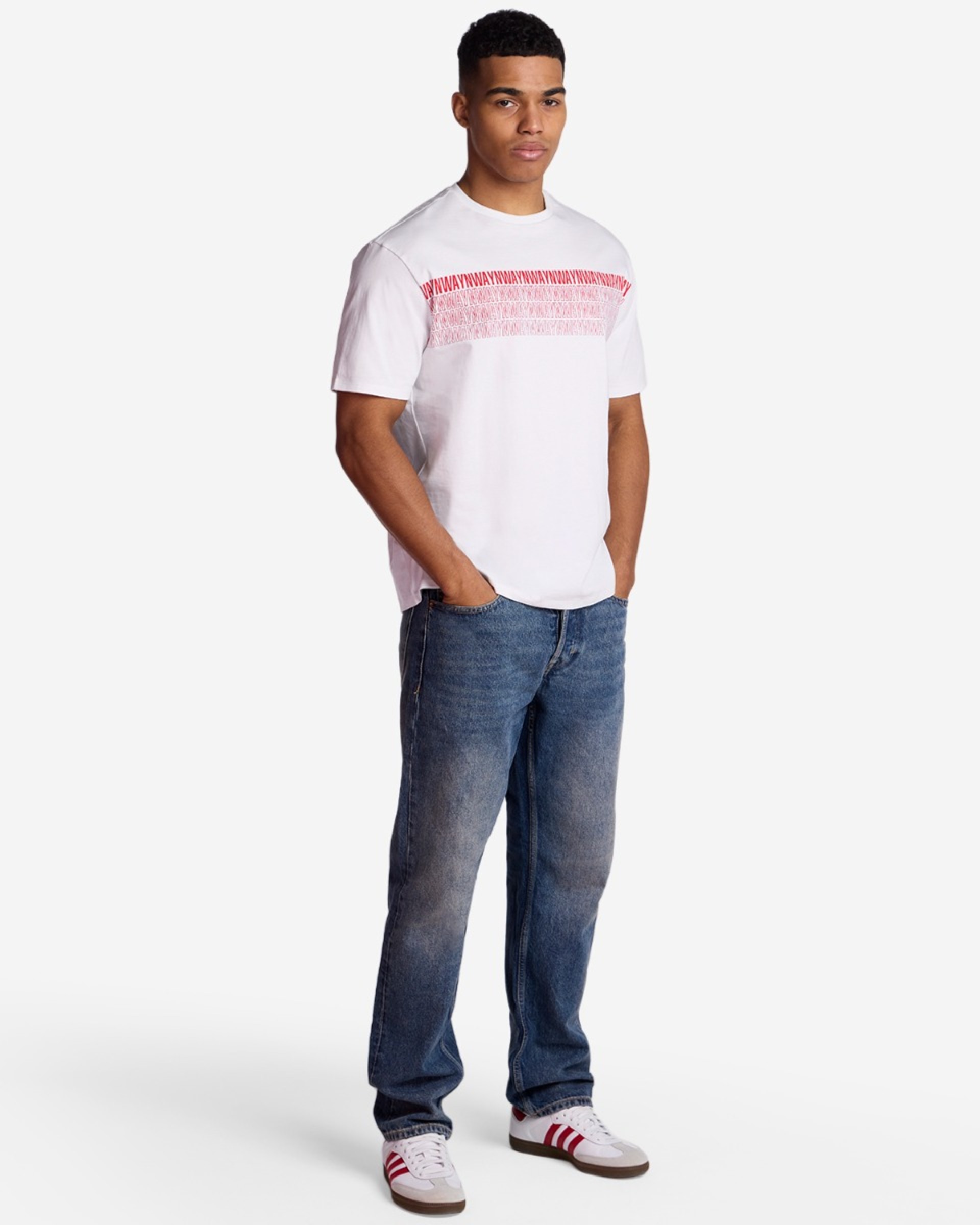 Camiseta con estampado YNWA de LFC para adultos, blanca - Image 3