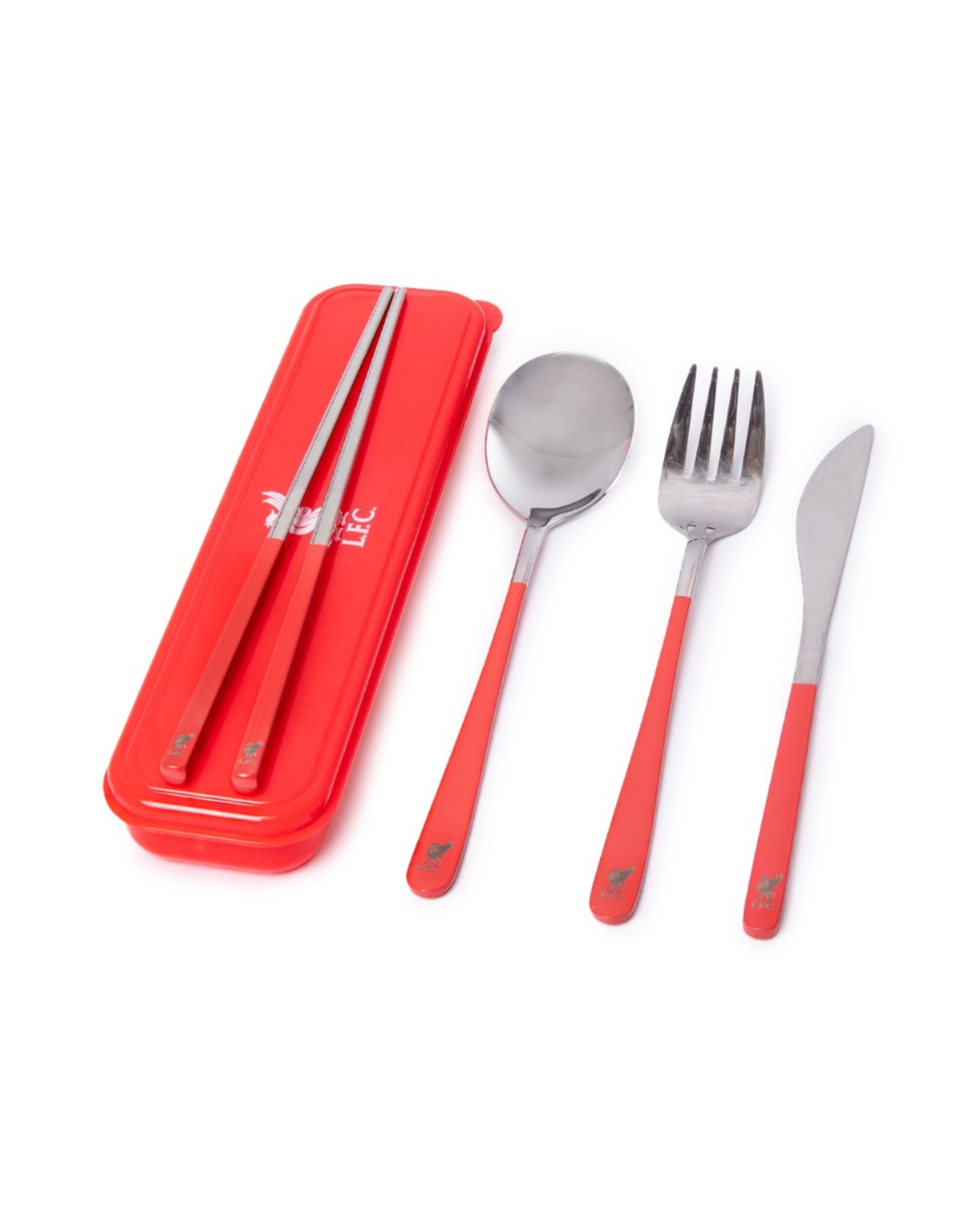 Juego de cubiertos y palillos LFC - Image 1