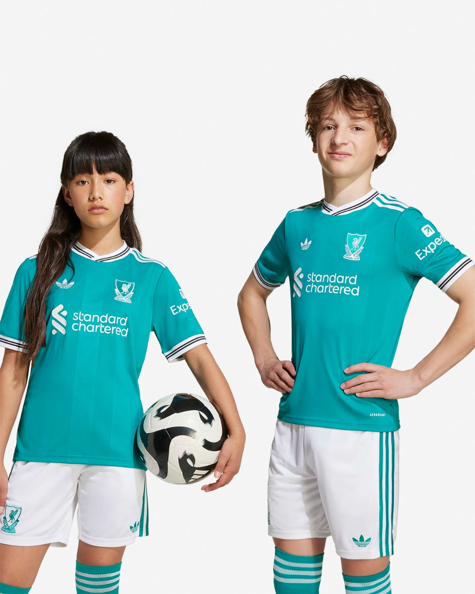 LFC adidas Youth 25/26 Third Short Sleeve Jersey - Image 1